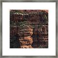 Majestic Red Rock Formations In Sedona Arizona Framed Print