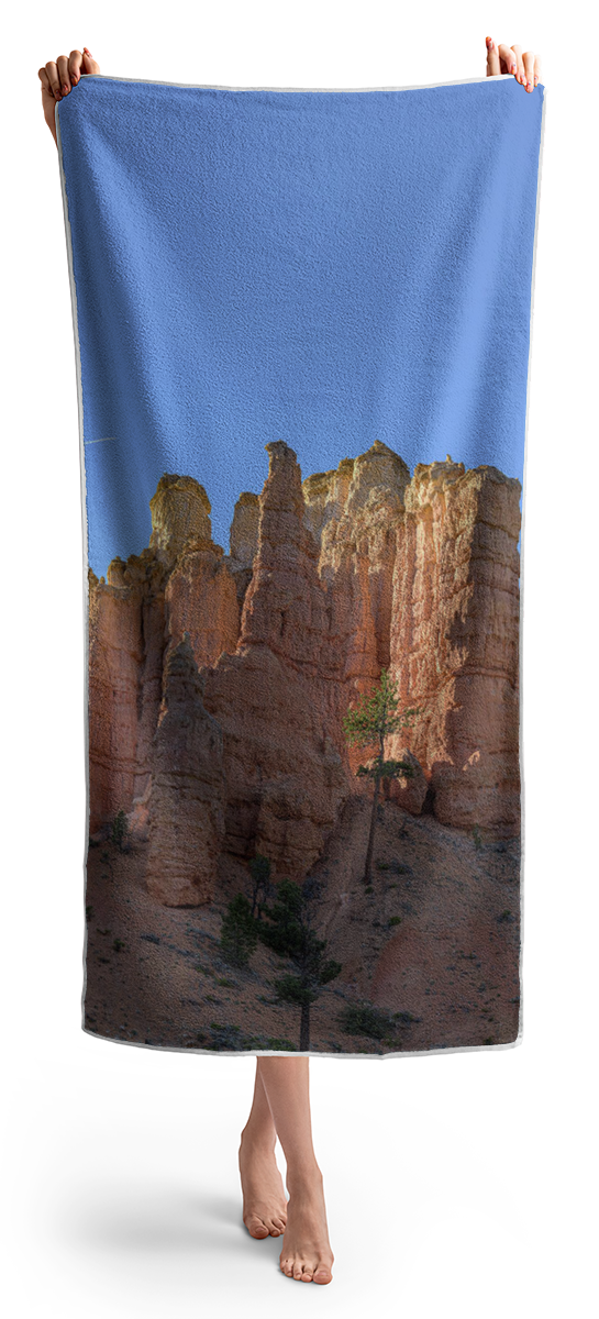 Majestic Bryce Canyon Formations Beach Towel