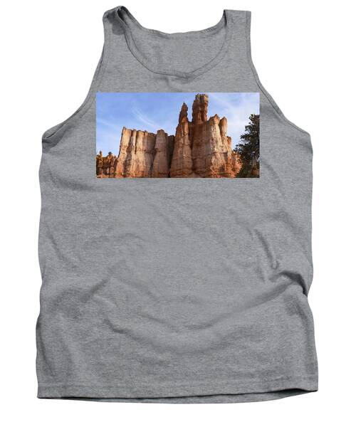 Majestic Rock Formations Under Blue Sky In Bryce Canyon National Park Tank Top