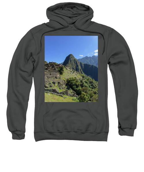Machu Picchu In Sunlit Splendor Sweatshirt
