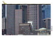 Boston Skyline by the Water Zip Pouch