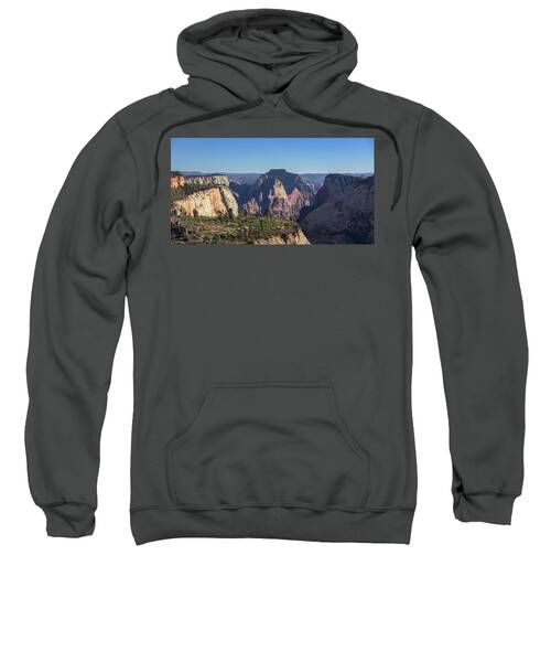 Majestic Mountain Range View Sweatshirt by Brandon Wichmann