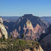 Majestic Mountain Range View Art Print