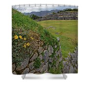 Saqsaywaman In Cusco Peru Shower Curtain