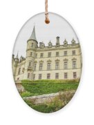 Majestic Castle On Hill Ornament
