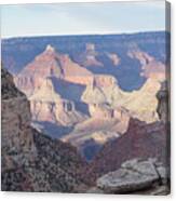 Majestic Grand Canyon Vista At Sunset Canvas Print