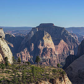Majestic Mountain Range View by Brandon Wichmann