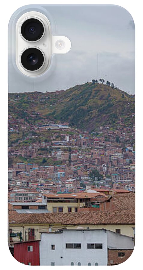 Rooftops and Hills of Cusco iPhone Case