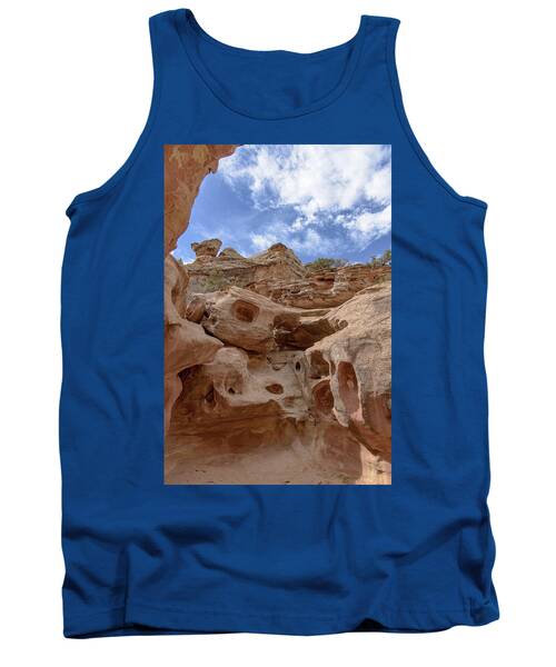 Majestic Rock Formations In Capitol Reef National Park Tank Top