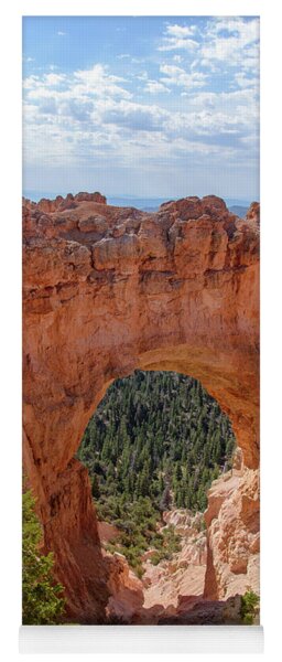 Majestic Natural Rock Arch In Bryce Canyon National Park Yoga Mat