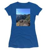 Majestic Mountain Views At Machu Picchu Women's T-Shirt
