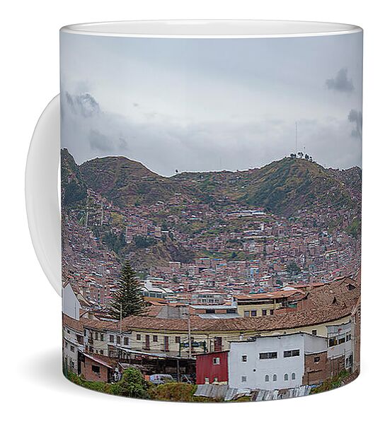 Rooftops and Hills of Cusco Coffee Mug