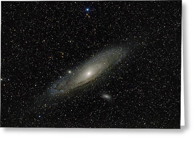 Vastness Of The Andromeda Galaxy Greeting Card