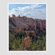 Majestic Bryce Canyon Hoodoos Sticker