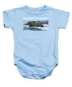 Majestic Coastal Rock Formations Baby One-Piece