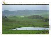 Tranquil Green Hills And Distant Sea Zip Pouch