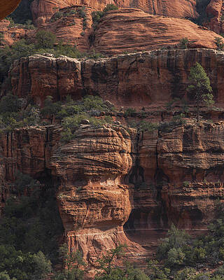 Wall Art featuring the photograph Majestic Red Rock Formations In Sedona Arizona by Brandon Wichmann