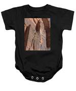 Towering Desert Sandstone Cliffs In Zion National Park Baby One-Piece