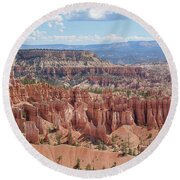 Majestic Hoodoos Of Bryce Canyon Round Beach Towel