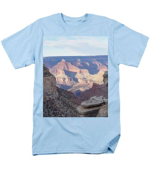 Majestic Grand Canyon Vista At Sunset Men's T-Shirt  (Regular Fit)