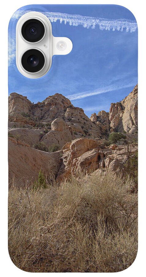 Desert Cliffs In Capitol Reef National Park iPhone Case
