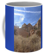Desert Cliffs In Capitol Reef National Park Coffee Mug