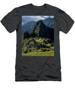 Majestic Ruins In A Mountain Valley T-Shirt