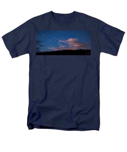 Twilight Over Forested Horizon Men's T-Shirt  (Regular Fit)