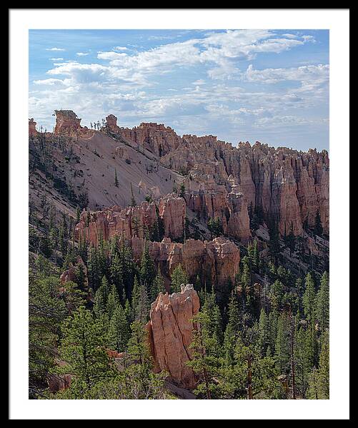 Majestic Bryce Canyon Hoodoos Framed Print