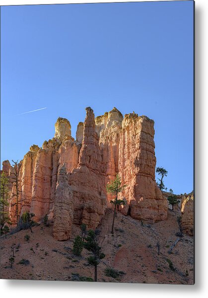 Majestic Sandstone Formations Of Bryce Canyon National Park Metal Print
