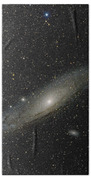 Vastness Of The Andromeda Galaxy Bath Towel