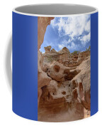 Majestic Rock Formations In Capitol Reef National Park Coffee Mug