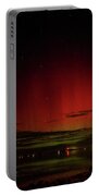 Mesmerizing Northern Lights Display Portable Battery Charger by Brandon Wichmann