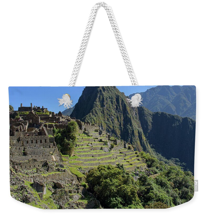 Machu Picchu In Sunlit Splendor Weekender Tote Bag