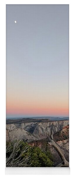 Breathtaking Canyon Sunset View Yoga Mat