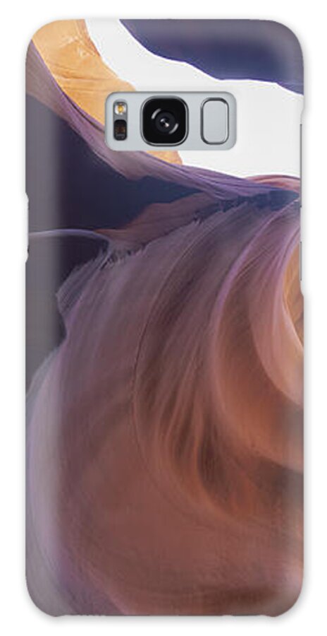 Antelope Canyon Curves And Light Play Galaxy Case