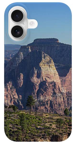 Majestic Mountain Range View iPhone Case by Brandon Wichmann