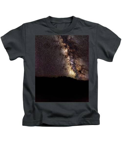 Night Sky Brimming With Stars Kids T-Shirt