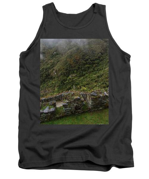 Misty Mountain Ruins Tank Top