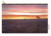 Serene Mountain Sunrise In Bryce Canyon National Park Zip Pouch