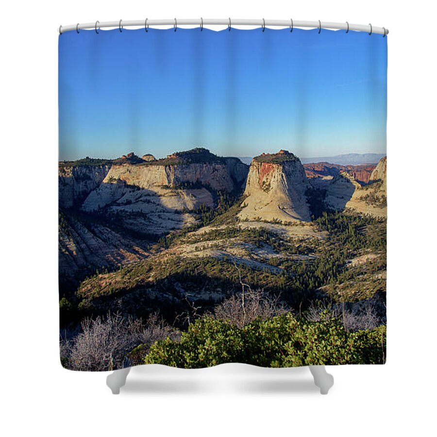 Majestic National Park Canyon Views Shower Curtain