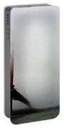 Golden Gate Bridge Disappears Into Misty Fog Portable Battery Charger