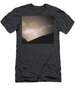 Lightning Illuminates Night Sky T-Shirt