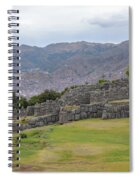 Saqsaywaman Incan Ruin In Cusco Peru Spiral Notebook
