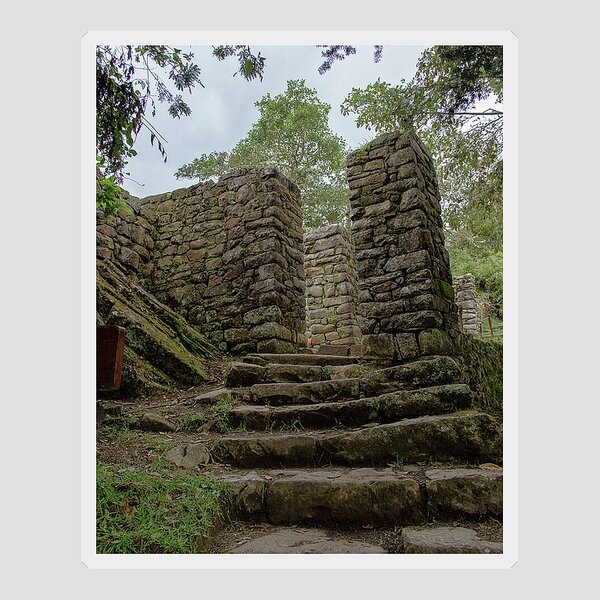 Ancient Stone Passageway Sticker