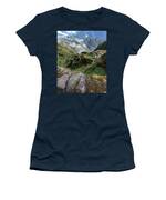 Misty Mountain Pathway Of The Inca Trail Women's T-Shirt