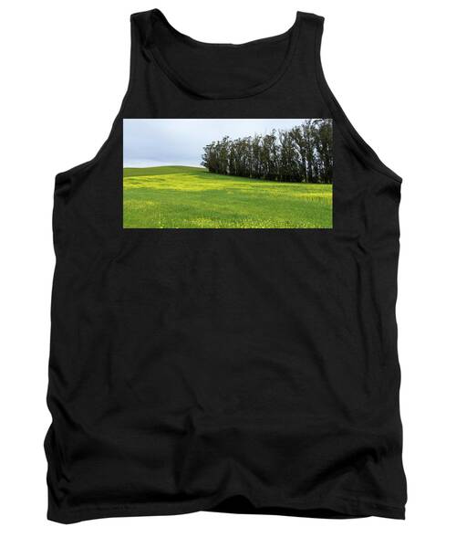 Rolling Hills With Blooming Wildflowers Tank Top