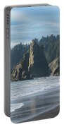 Dramatic Coastal Rock Formations Portable Battery Charger