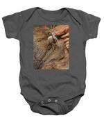 Big Horn Sheep Agile Descent In Zion National Park Baby One-Piece