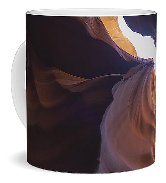 Antelope Canyon Curves And Light Play Coffee Mug